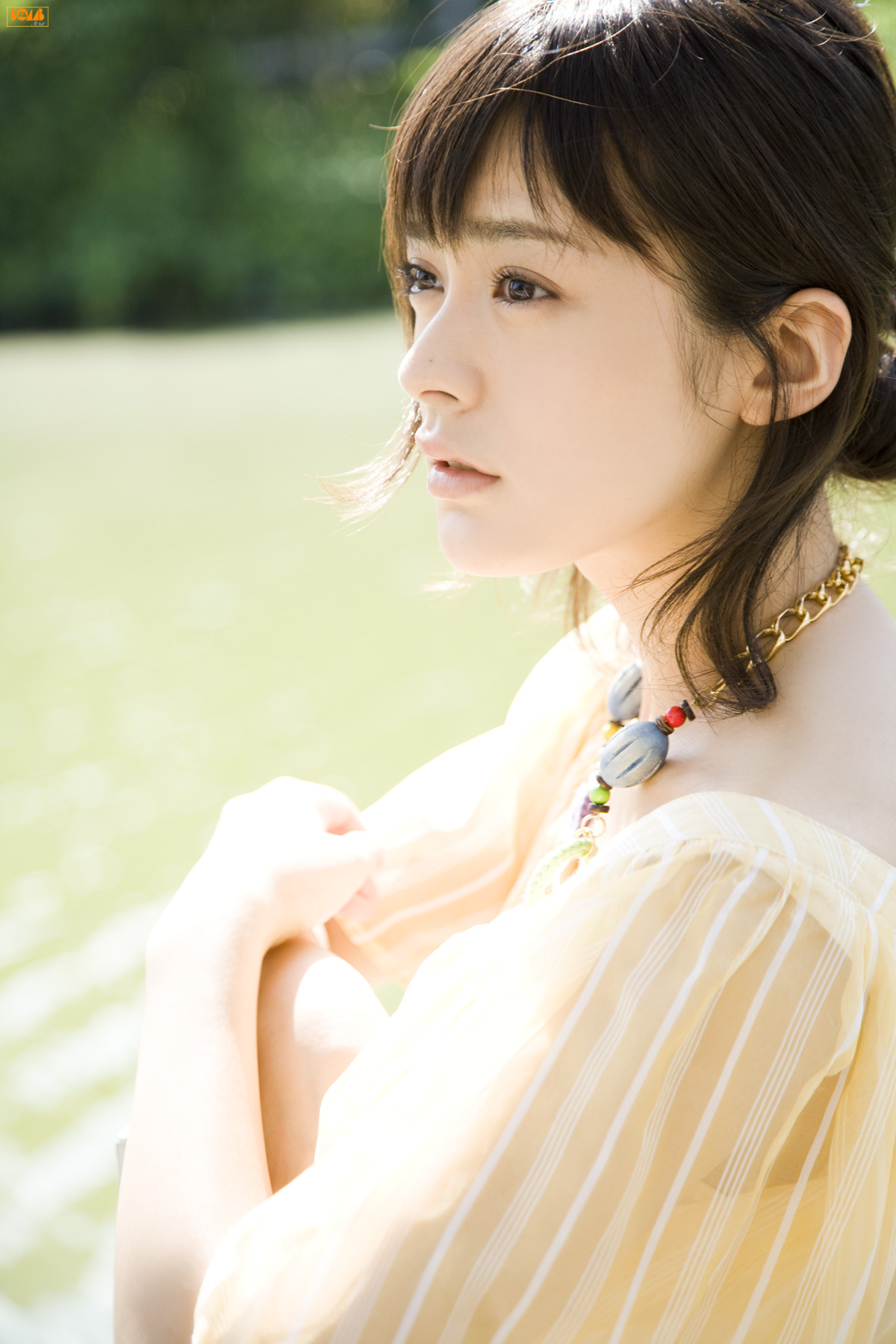 贯地谷诗穗梨 Shihori Kanjiya  Bomb.tv 清纯MM户外写真照